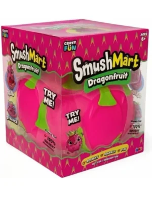 Crazy Fun Smush Mart Dragon Fruit Squishy Toy