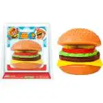 Foodie Fusion Play Burger Deluxe 2.5-Inch Squeeze Toy