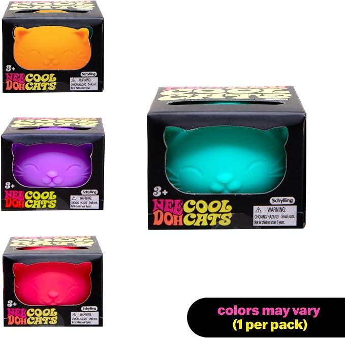 NeeDoh Cool Cats - Pink - Image 2